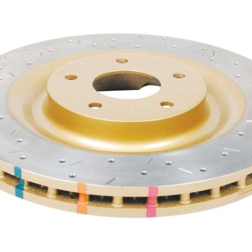 DBA 4000 Series Drilled and Slotted Rotor for Chevrolet Corvette and Cadillac XLR - Heavy-Duty Replacement - Image 6