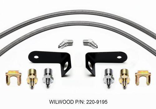220-9195 Wilwood Flexline Kit for 1970-1973 Ford Mustang with FSL4 Caliper Drop-in