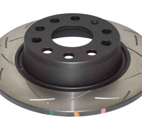 DBA 4000 Series T3 Slotted Rotor Rear 2010-2011 Volkswagen Golf Eos Jetta GTI Performance Replacement - Image 2