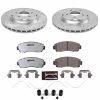 2021-2025 Acura TLX Front Z26 Street Warrior Brake Upgrade Kit - Heavy-Duty Performance Drilled & Slotted Rotors with Carbon-Fiber Ceramic Pads - Premium Replacement