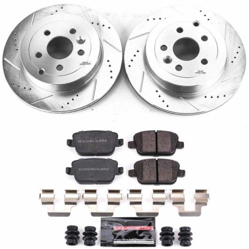 2008-2012 Land Rover LR2 Rear Z23 Evolution Sport Brake Upgrade Kit - Premium Heavy-Duty Replacement - Image 3