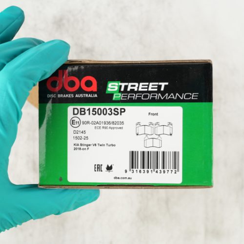 DBA Street Performance Brake Pads for Kia Stinger 2018-22 Front Set - Premium Replacement - Image 10