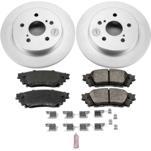 2015-2019 Lexus NX300h Rear Brake Rotor and Ceramic Pad Assembly - Heavy-Duty Fleet Replacement