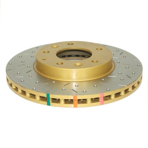 DBA 4000 Series Drilled and Slotted Front Rotor for Mazda 6 2003-2005 - High-Performance Replacement