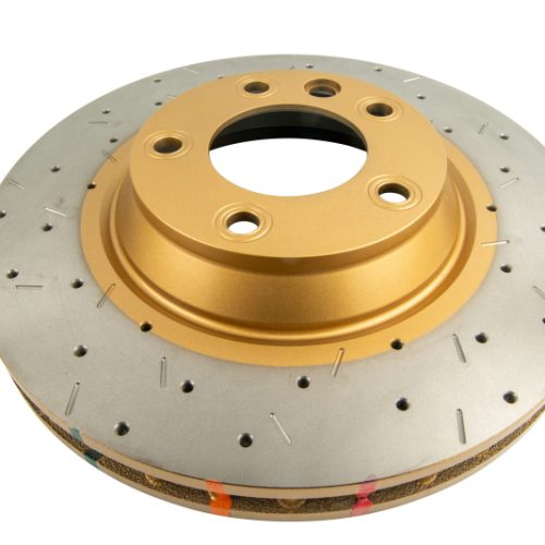 DBA 4000 Series Front Drilled and Slotted Rotor for Volkswagen Touareg and Audi Q7 2004-2010 - Premium Replacement - Image 4