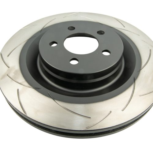DBA Street Series T2 Slotted Brake Rotor - Front Fitment for 2010 Chrysler 300, Dodge Challenger, Dodge Charger - Premium Replacement