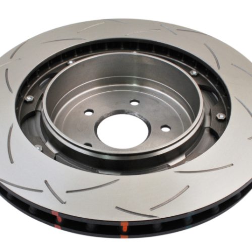 DBA 5000 Series R-35 Rear Slotted 2 Piece Rotor for Nissan GTR and Pathfinder '09-'11 - Premium Replacement