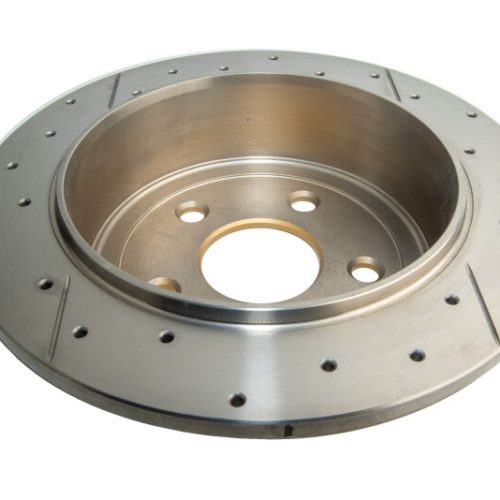 DBA X Street Series Rear Cross Drilled and Slotted Rotor for Jeep JK Wrangler 2011-13 - Premium Replacement - Image 7