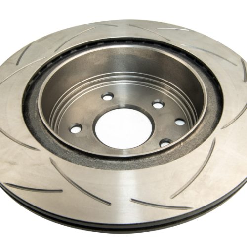 DBA Street Series Rear Slotted Brake Rotor for Nissan 350Z and Infiniti G35 2005-2008 - Premium Replacement
