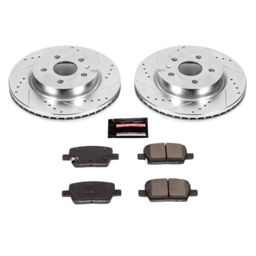 2016-2017 Chevrolet Camaro & Cadillac CT6 Rear Z23 Evolution Sport Brake Kit - Premium Heavy-Duty Replacement
