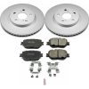 2014-2015 Lexus IS250 Front Power Stop Z17 Evolution Geomet Coated Brake Kit - Premium Replacement