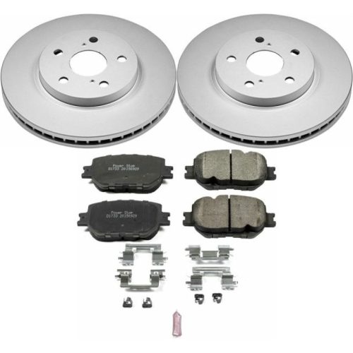 2014-2015 Lexus IS250 Front Power Stop Z17 Evolution Geomet Coated Brake Kit - Premium Replacement
