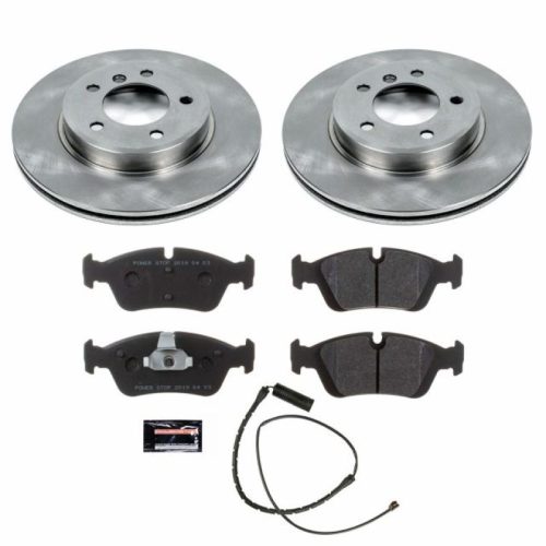 2001-2002 BMW Z3 Front Track Day SPEC Brake Kit with Premium Coated Solid Face Rotors and High-Performance Ceramic Brake Pads - Premium Replacement