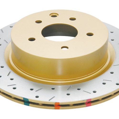 DBA 4000 Series XS Rear Drilled and Slotted Rotor for Nissan 350Z and Infiniti G35 (2005-2007) - Premium Replacement - Image 6