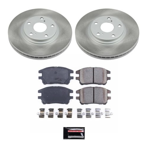 2002-2003 Lexus RX300 Front Semi-Coated Rotor Brake Kit - Premium Replacement for Heavy-Duty Fleet Vehicles
