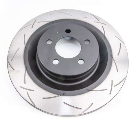 DBA 4000 Series Slotted Rotor Front Fitment for Dodge Charger Challenger Magnum Chrysler 300 2006-10 Premium Replacement - Image 2