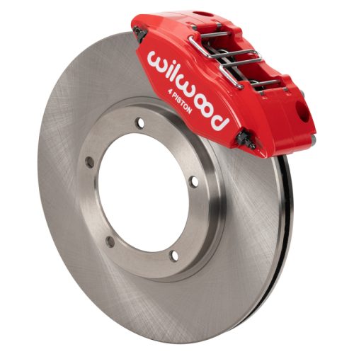 1970-1974 Porsche 911 Front Powerlite Brake Rotor and Caliper Assembly - Heavy-Duty Fleet Replacement