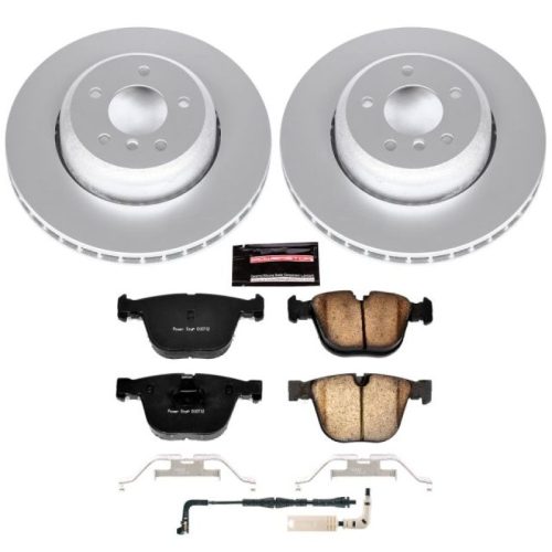 2004-2010 BMW 5 Series Rear Z23 Evolution Sport Coated Brake Kit - Heavy-Duty Replacement for European Vehicles