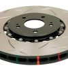 DBA 5000 Series Slotted and Drilled Front Left Rotor for 2010-2011 Cadillac CTS - Premium Replacement