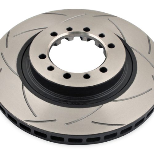 DBA Street Series T2 Slotted Brake Rotor - Front Fitment for Mitsubishi Montero and Montero Sport 1998-2000 - Premium Replacement - Image 6
