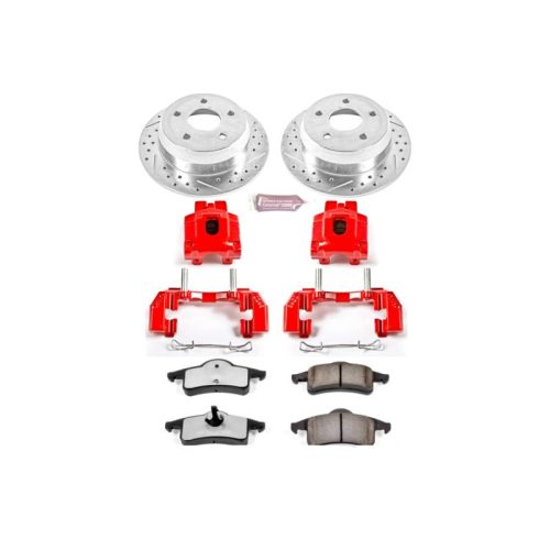 2000-2004 Jeep Grand Cherokee Rear Z36 Truck & Tow Brake Kit with Calipers - Premium Heavy-Duty Brake Upgrade