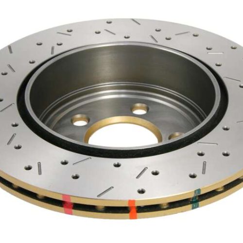 DBA 4000 Series Rear Drilled and Slotted Rotor for Dodge Charger Challenger Chrysler 300 2009-12 - Premium Replacement - Image 7