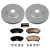 2010-2013 Cadillac CTS Front Brake Rotor and Ceramic Pad Assembly - Premium Replacement