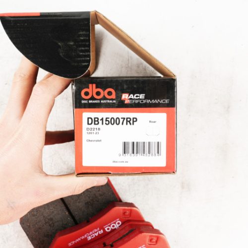 DBA Race Performance Brake Pads for Subaru WRX STI 2018-2021 Rear High-Temperature Slotted Disc Brake Pads - Premium Replacement - Image 5