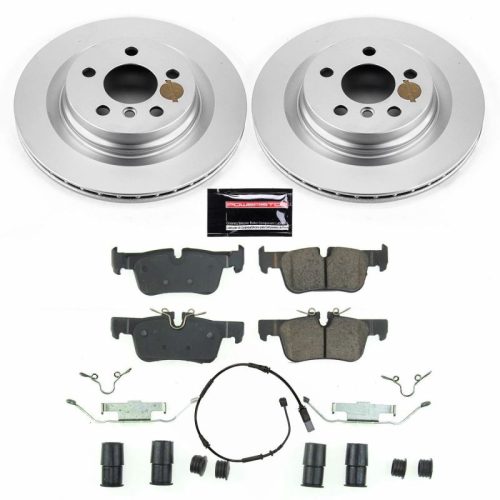 2016-2019 BMW X1 Rear PowerStop Z23 Evolution Sport Coated Brake Kit - Heavy-Duty Replacement for European Vehicles