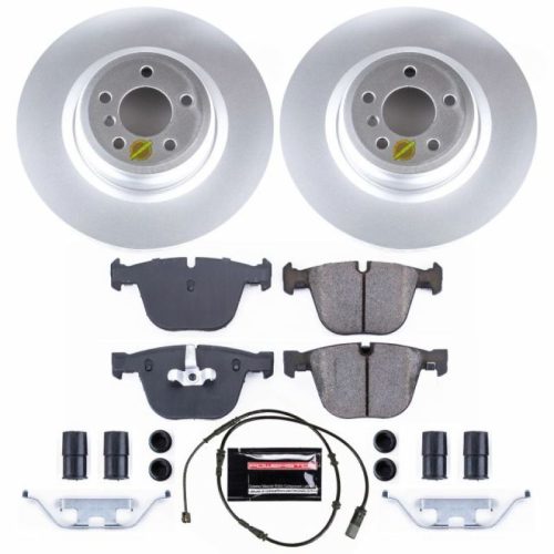 2010-2012 BMW 750i & 750Li Heavy-Duty Front and Rear Brake Rotor and Clutch Kit Assembly - Premium Replacement