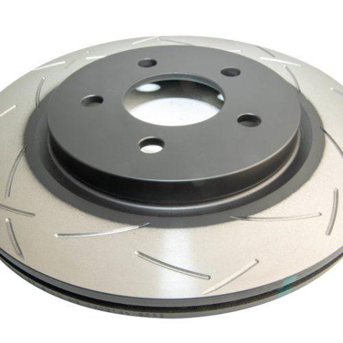 DBA 4000 Series Rear Slotted Rotor for Ford Mustang 2011-13 - Premium Replacement