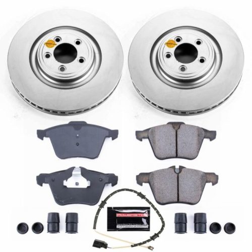 2010-2013 Jaguar XK & XF Front PowerStop Z23 Evolution Sport Coated Brake Kit - Heavy-Duty Performance Replacement