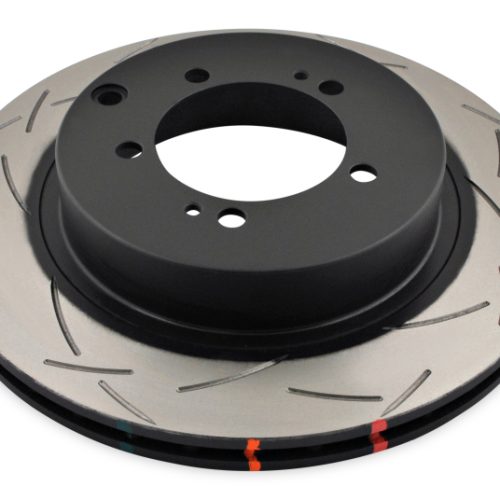 DBA 4000 Series Rear Slotted Rotor for Mitsubishi Lancer Evolution 7/8/9 2003-2006 - Premium Replacement - Image 4