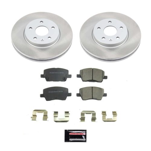2018-2020 Chevrolet Sonic Front Semi-Coated Rotor Brake Assembly - Heavy-Duty Fleet Replacement