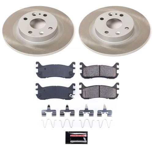 2005 Mazda Miata, 2004 Mazda Miata, 1997 Mazda Protege, 1998 Mazda Protege, 1996 Mazda Protege, 1995 Mazda Protege, 1997 Ford Escort Rear Semi-Coated Rotor Brake Assembly - Premium Replacement