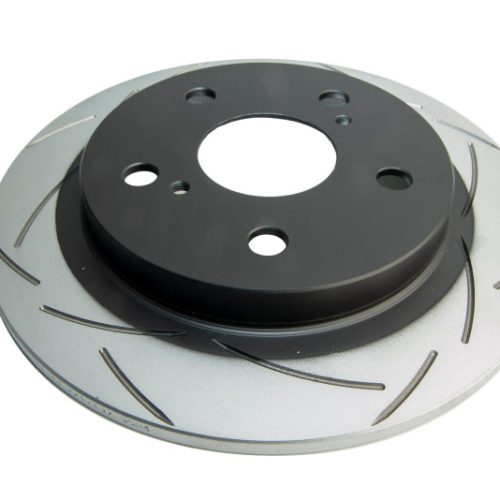 DBA Street Series Rear Slotted Rotor for Toyota Matrix, Scion xD, Prius 2008-13 - Premium Replacement