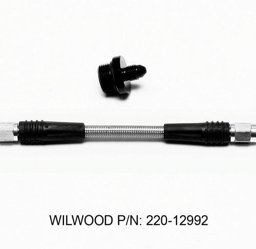 220-12992 Wilwood Flexline Kit Billet Reservoir for Automotive Applications Drop-in