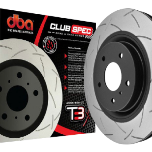 DBA 4000 Series Front Slotted Rotor for Chevrolet Corvette C8 2020+ - Heavy-Duty Performance Replacement