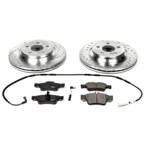 2003-2006 Mercedes-Benz S500 Rear Z23 Evolution Sport Brake Kit - Premium Replacement for Heavy-Duty Braking and Towing