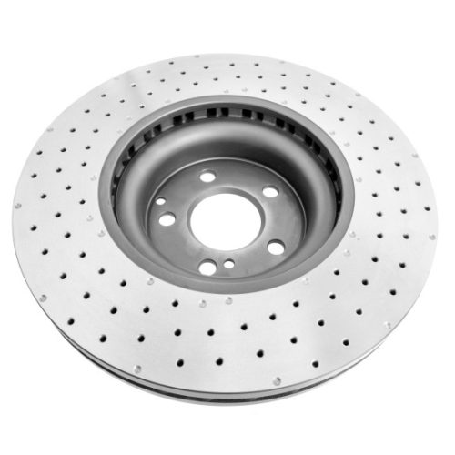 DBA 4000 Series Drilled Rotor for Mercedes-Benz CL550, S550, SLK55 AMG, SLK43 AMG, SLC43 AMG 2010-17 - Premium Replacement - Image 3