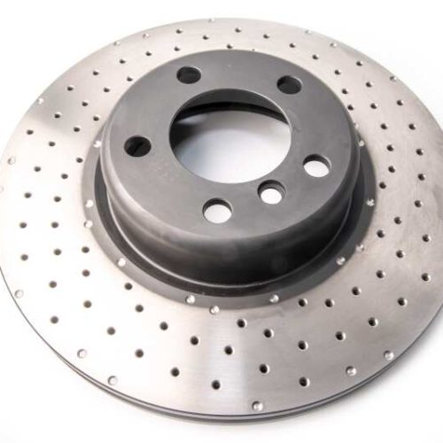 DBA 4000 Series Cross Drilled Rotor for BMW 3 Series and 4 Series Front - Premium Replacement - Image 2