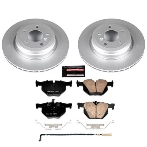 2010 BMW 335d Rear Z23 Evolution Sport Coated Brake Kit - Premium Replacement for Heavy-Duty European Vehicle Braking Performance