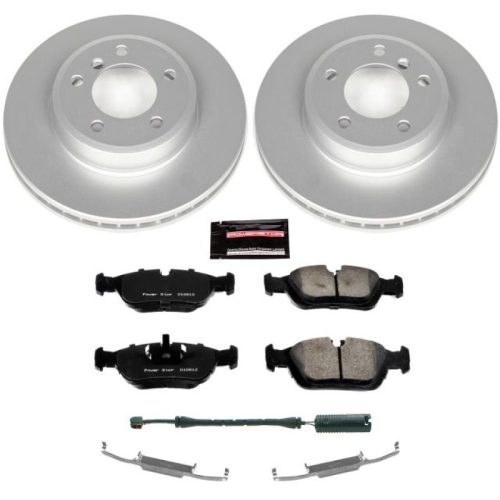 2001-2002 BMW Z3 Front Brake Rotor & Carbon-Fiber Ceramic Brake Pad Assembly - Heavy-Duty Performance Upgrade