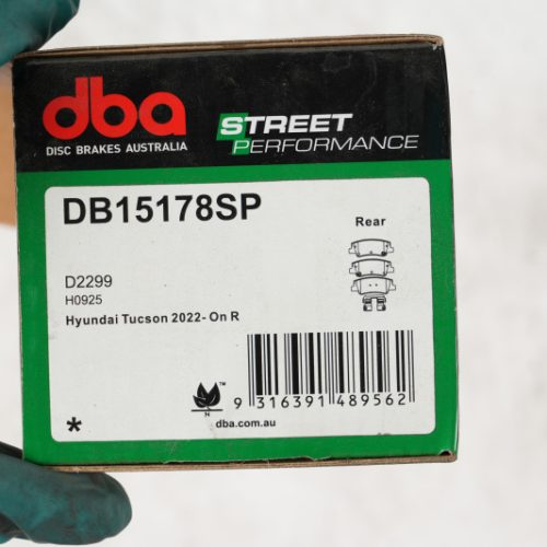 DBA Street Performance Brake Pads for Hyundai Sonata 2020-2023 Rear - Enhanced Friction and Low Dust Brake Pad Assembly - Image 7