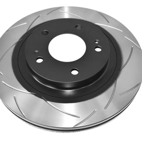 DBA T2 Series Front Slotted Brake Rotor - 2005-2006 Mitsubishi Outlander Heavy-Duty Performance Replacement - Image 2
