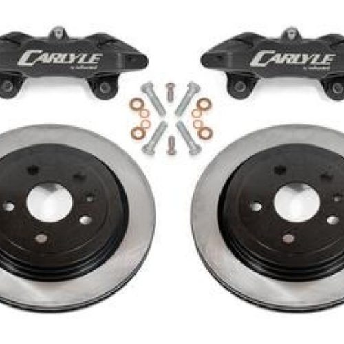 2008-2009 Pontiac G8 Brake Conversion Kit - Heavy-Duty Brake System with Premium Coated Solid Face Rotors - BMR Suspension DBK350