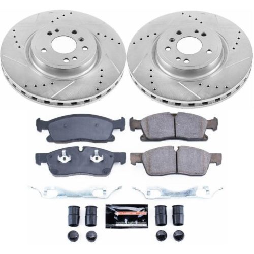 2012-2015 Mercedes-Benz ML350 / 2016 Mercedes-Benz GLE300d Front Z23 Evolution Sport Brake Upgrade Kit - Premium Replacement