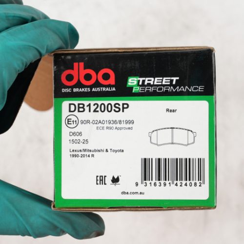 DBA Street Performance Brake Pads Rear Fitment for 2010-13 Toyota 4Runner and Lexus GX460 - Premium Replacement - Image 10