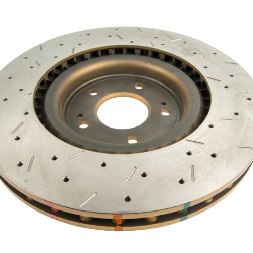DBA 4000 Series Front Drilled & Slotted Rotor for Mitsubishi Lancer 2008-14 - Premium Replacement - Image 2