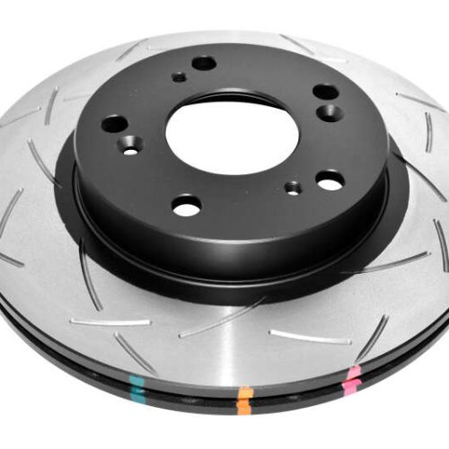 DBA 4000 Series Slotted Rotor for Acura RSX and Honda CR-Z - Front Replacement Heavy-Duty Performance Brake Rotor